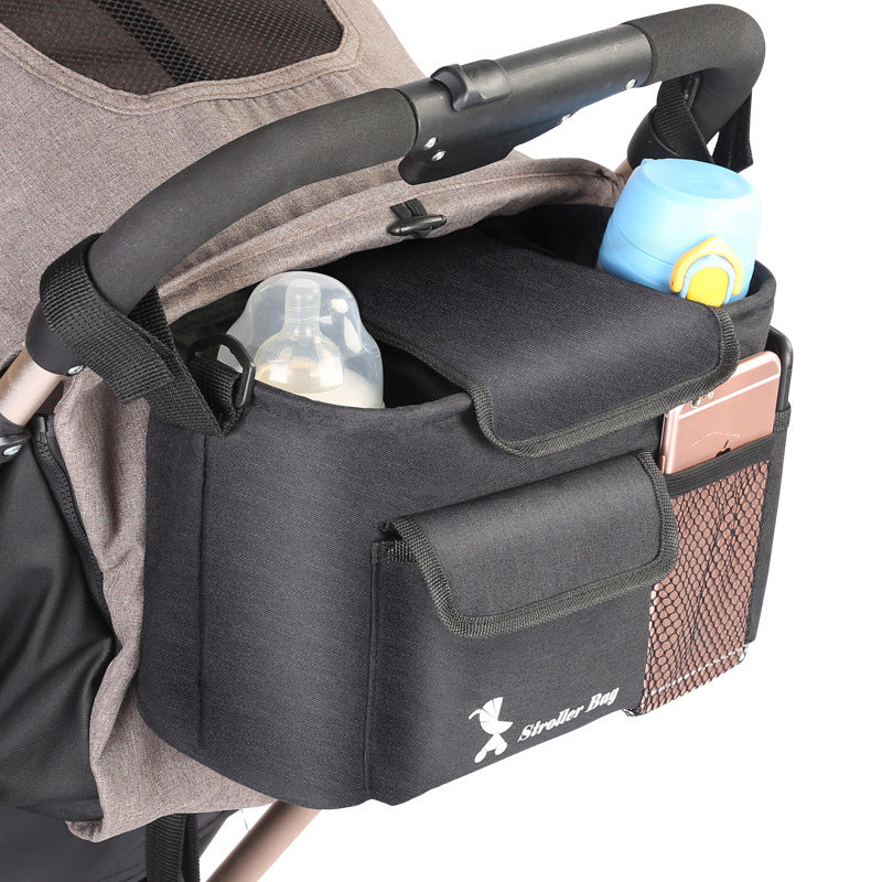 Bolsa organizadora para cochecito de bebé para padres en movimiento