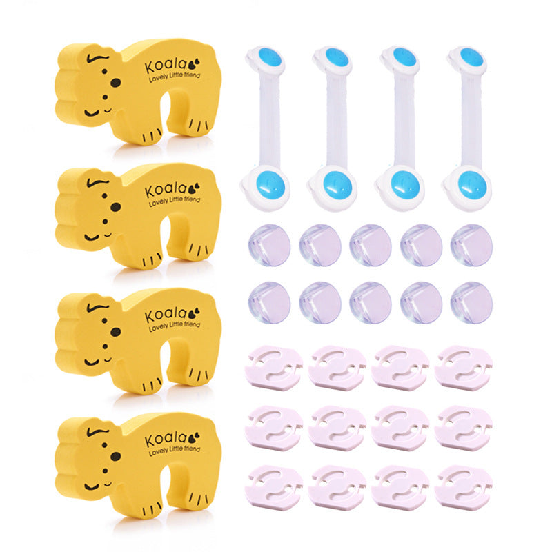 Set de Seguridad Infantil TC20 con Cerraduras y Cubiertas Protectoras