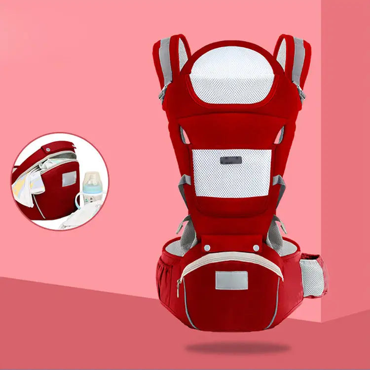 Portabebés Ergonómico con Asiento de Cadera