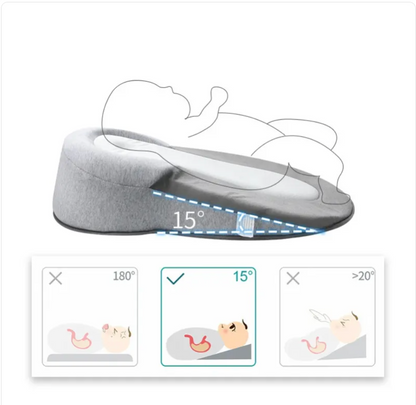 Almohada para bebé anti-vómito