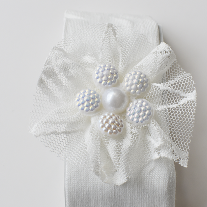 Conjunto de flores de lujo para bebé