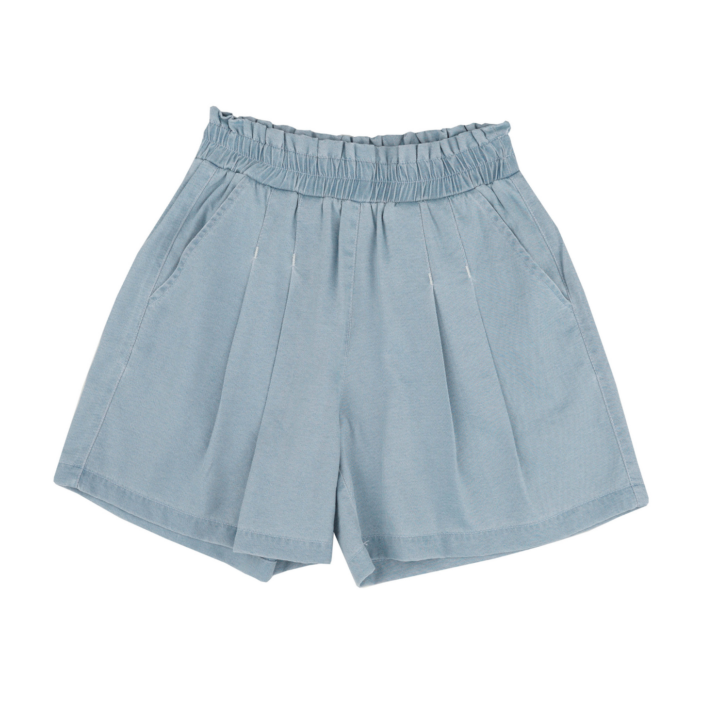 Conjunto casual para niñas con estampado de flores de flecha