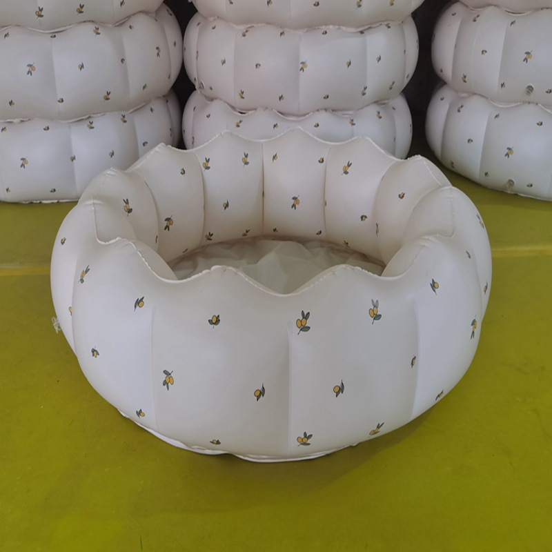 Piscina Inflable en Forma de Pétalo - Bañera de PVC para Bebés