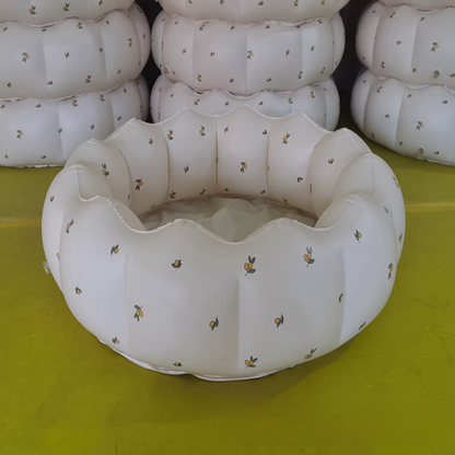Piscina Inflable en Forma de Pétalo - Bañera de PVC para Bebés