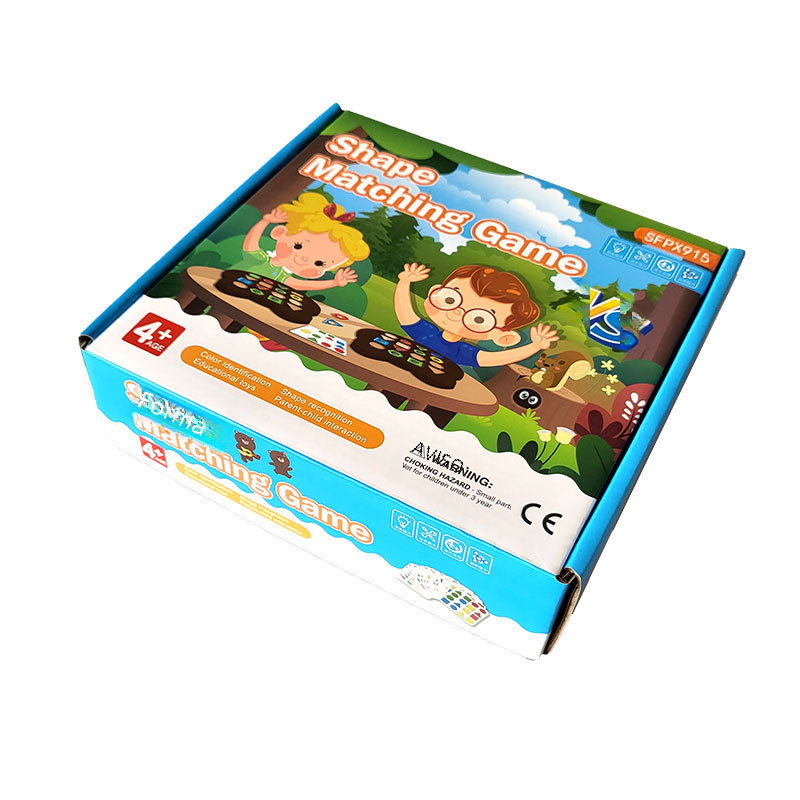 Juego de correspondencia de formas Montessori