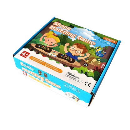 Juego de correspondencia de formas Montessori