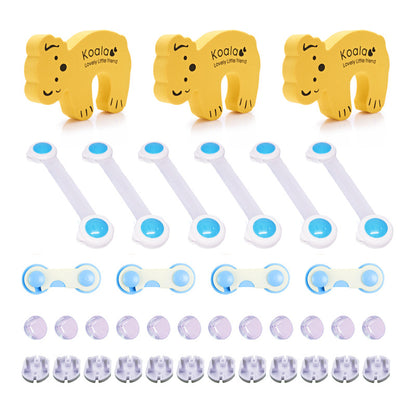 Set de Seguridad Infantil TC20 con Cerraduras y Cubiertas Protectoras