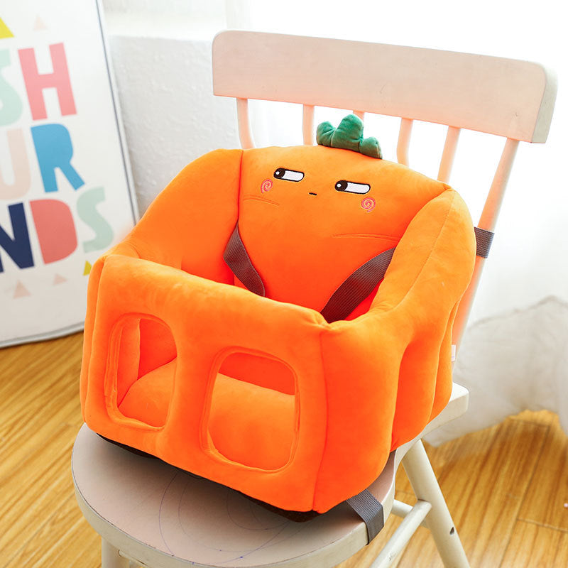 Silla de comedor para bebés portátil y multifuncional con dibujos animados