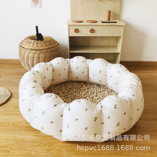 Piscina Inflable en Forma de Pétalo - Bañera de PVC para Bebés