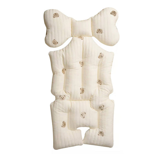 Cojín para Asiento de Cochecito de Bebé Anti-Jorobado