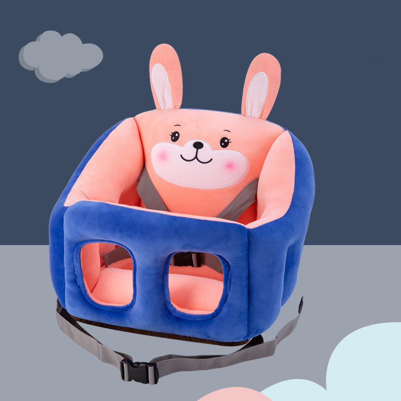 Silla de comedor para bebés portátil y multifuncional con dibujos animados