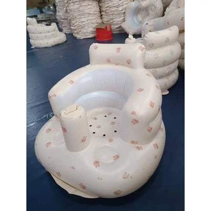 Silla inflable para bebé para comer y bañarse