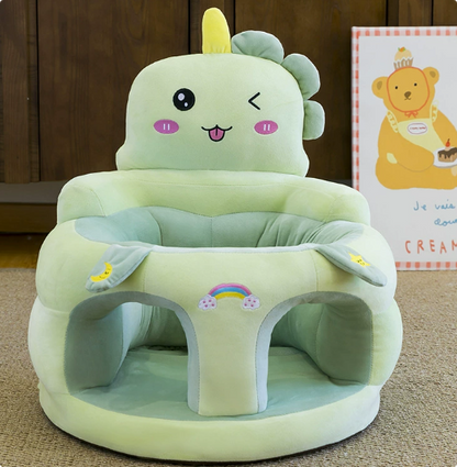 Silla de comedor para bebés portátil y multifuncional con dibujos animados