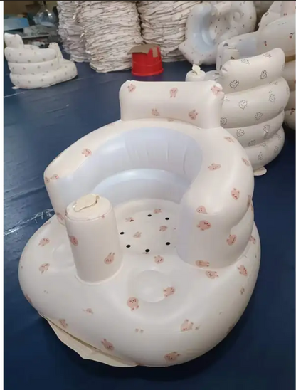 Silla inflable para bebé para comer y bañarse