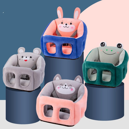 Silla de comedor para bebés portátil y multifuncional con dibujos animados