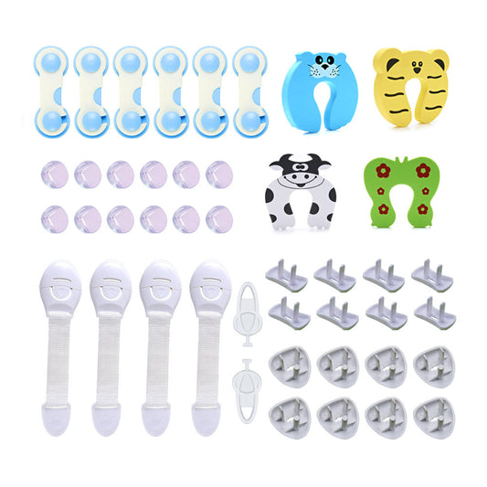 Set de Seguridad Infantil TC20 con Cerraduras y Cubiertas Protectoras