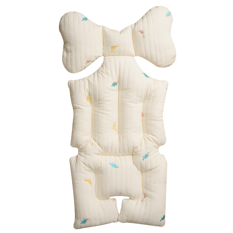 Cojín para Asiento de Cochecito de Bebé Anti-Jorobado