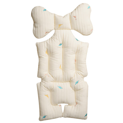 Cojín para Asiento de Cochecito de Bebé Anti-Jorobado