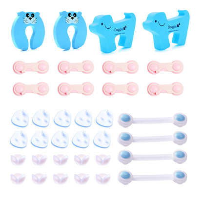 Set de Seguridad Infantil TC20 con Cerraduras y Cubiertas Protectoras