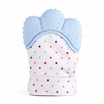 Guantes de Dentición para Bebés - Juguete Mordedor de Silicona
