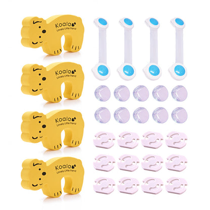 Set de Seguridad Infantil TC20 con Cerraduras y Cubiertas Protectoras