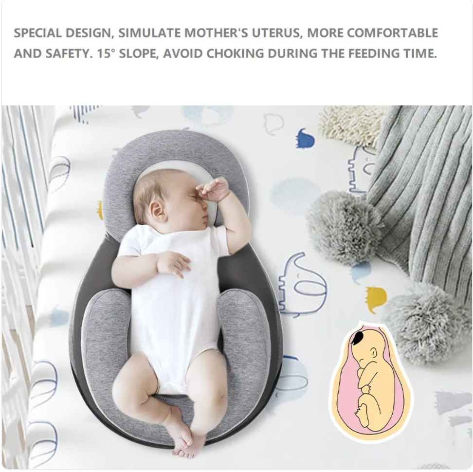 Almohada para bebé anti-vómito