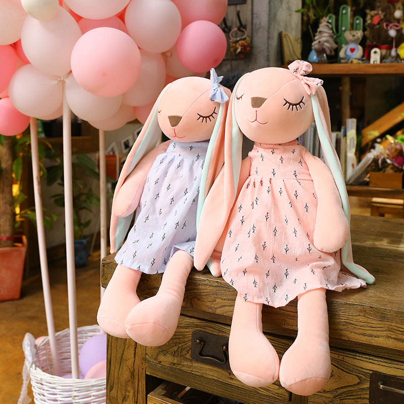 Peluche suave en forma de conejo para bebés y niños