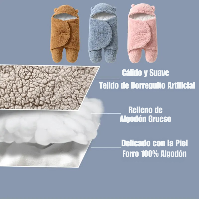 Saco de Dormir para Bebé (Estilo Oso/Conejo)