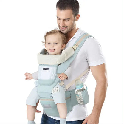 Portabebés Ergonómico con Asiento de Cadera