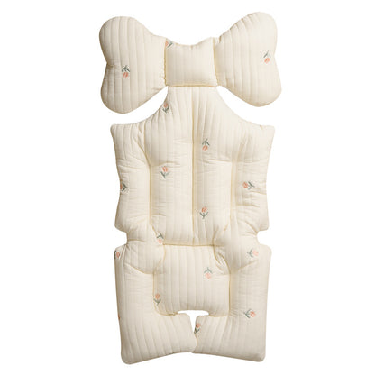 Cojín para Asiento de Cochecito de Bebé Anti-Jorobado