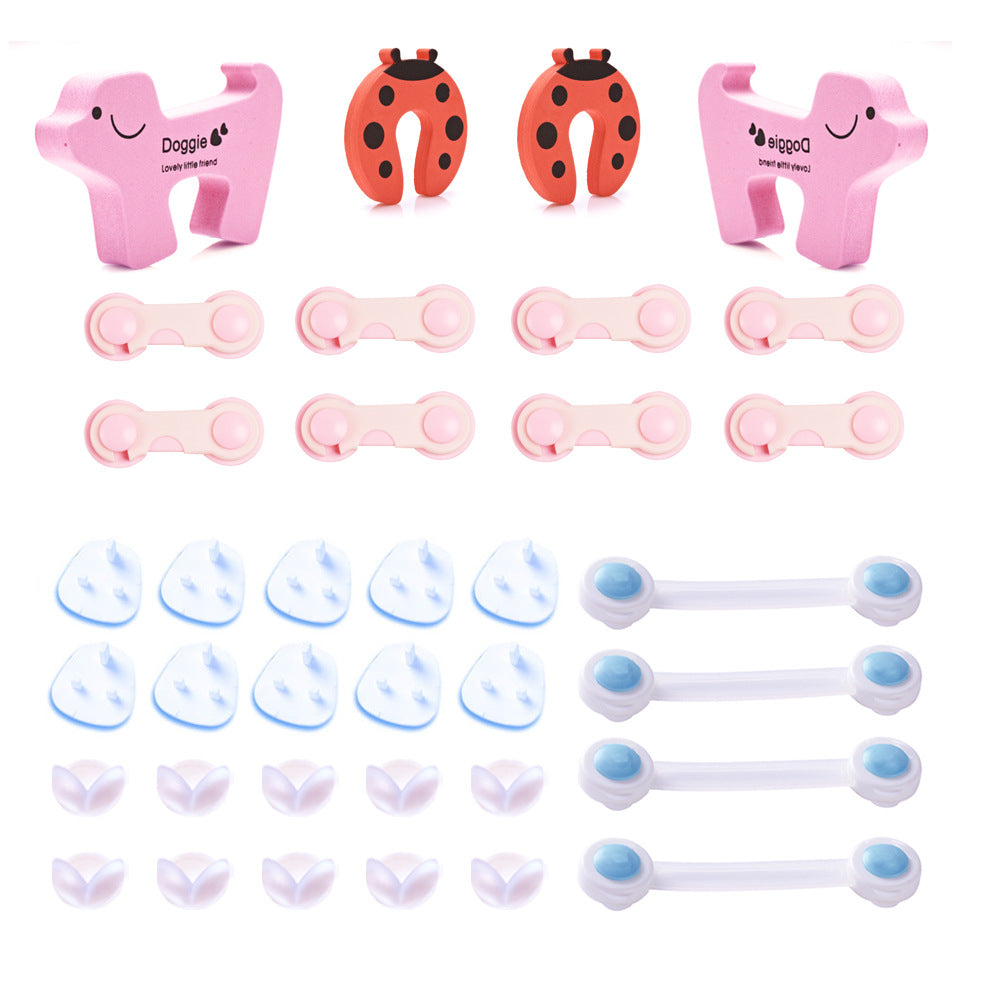 Set de Seguridad Infantil TC20 con Cerraduras y Cubiertas Protectoras