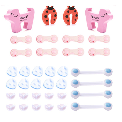 Set de Seguridad Infantil TC20 con Cerraduras y Cubiertas Protectoras