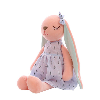 Peluche suave en forma de conejo para bebés y niños