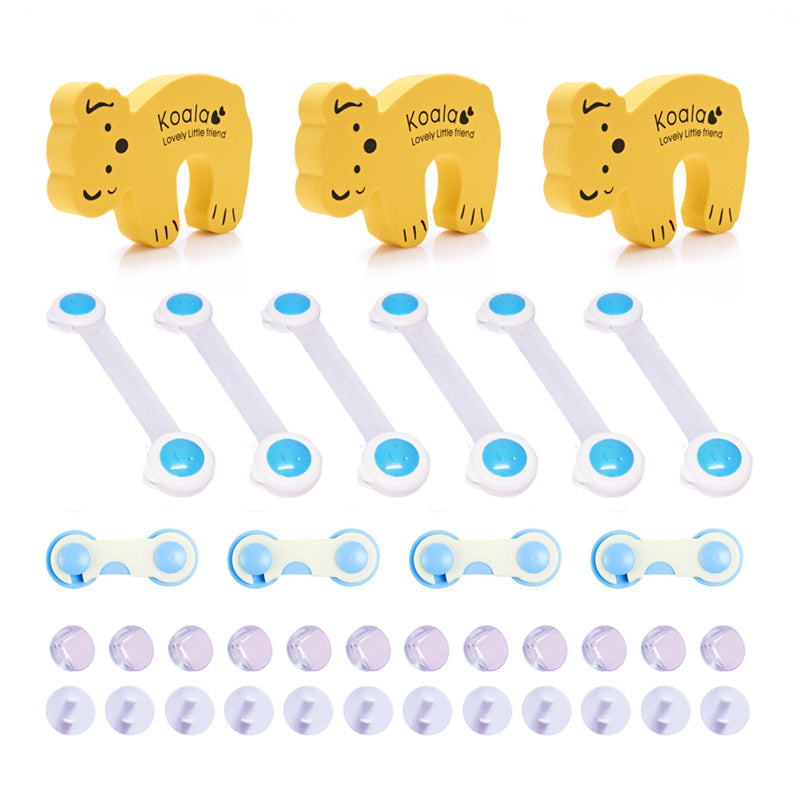 Set de Seguridad Infantil TC20 con Cerraduras y Cubiertas Protectoras