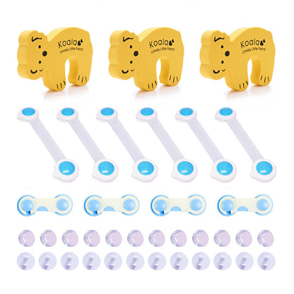 Set de Seguridad Infantil TC20 con Cerraduras y Cubiertas Protectoras