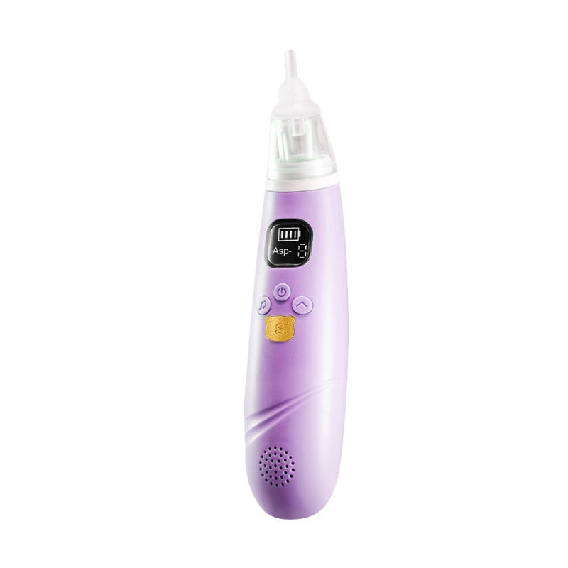 Aspirador Nasal Eléctrico de Silicona para Bebés