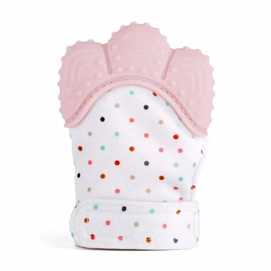 Guantes de Dentición para Bebés - Juguete Mordedor de Silicona
