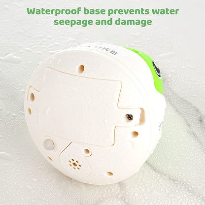 Juguetes de baño de dinosaurio con rociador de agua automático y luz
